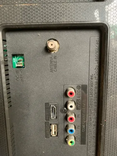 TV LG modelo 49LH5150 tela quebrada sem fonte