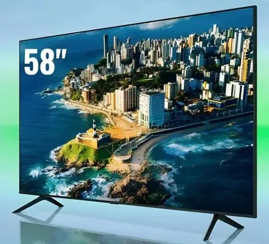 - Smart TV 4K 58? CU7700 Gamint Hub | NOVO LACRADO | LOJA FÍSICA