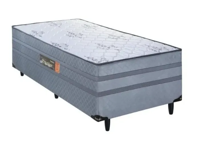 *Cama Box Prestige Solteiro Molas Ensacadas Pronta Entrega.