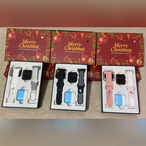 KIT Relógio Smartwatch X8 Max Big/Tela Infinita 1.95+2 Pulseiras+Fone Pro4-Bluetooth 5