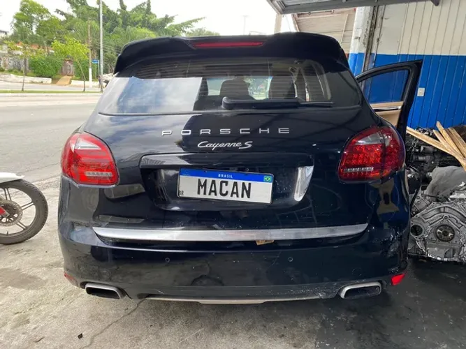 Farol Lanterna Parachoque Porta Capo Porsche Cayenne 2012