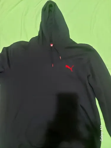 Casaco Puma Preto com Capuz