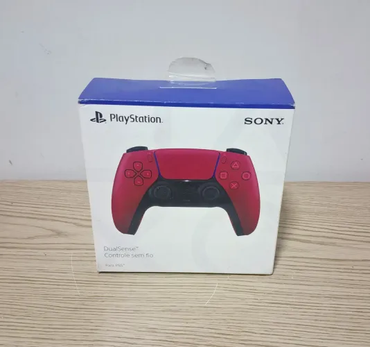 Promoção Controle PS5 Dualsense Cosmic Red Novo( ACEITO CREDISHOP)