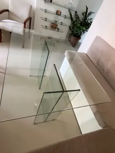 Mesa de jantar retangular