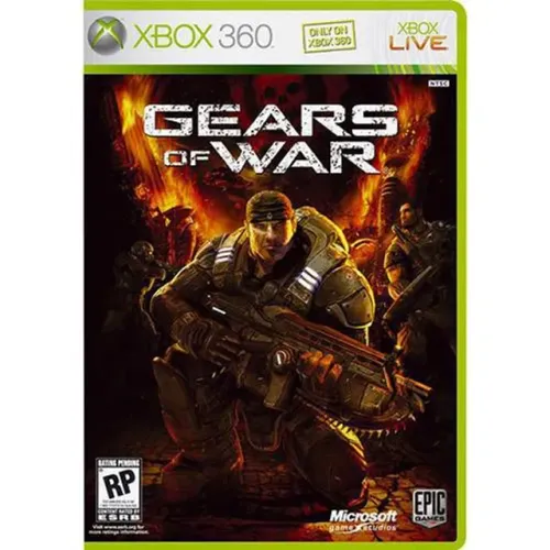 Gears of War Xbox 360 Original, mídia física.