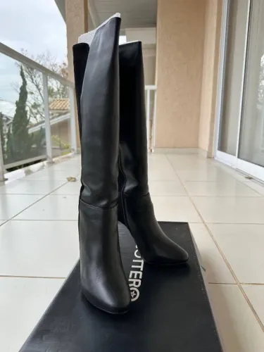 Bota Bottero Couro Legítimo Cano Alto