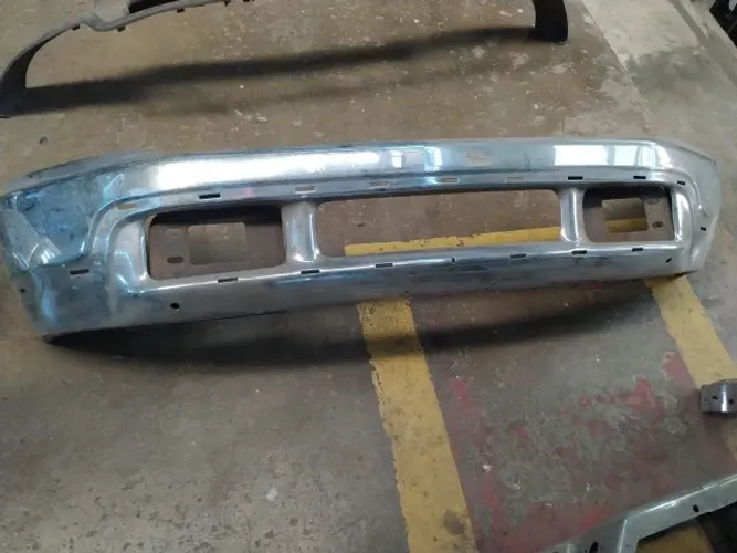 Parachoque F250 Cromado 1999 ate 2006 com suporte Original