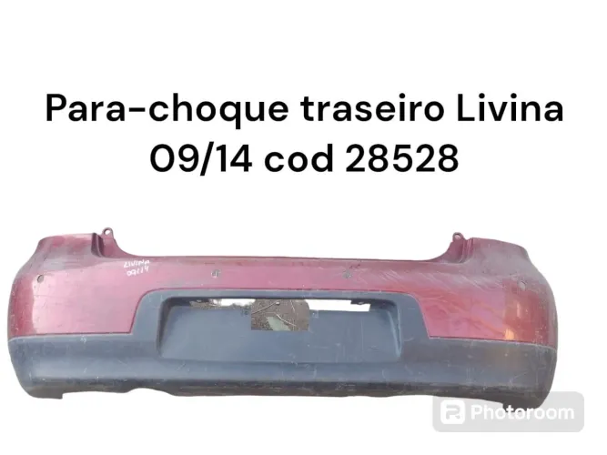 Para-choque traseiro Livina 09/14 - Peça Automotiva