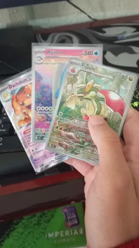 3 Cartas UR Pokemon