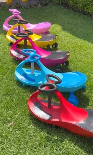 Gira car com luzes de led 