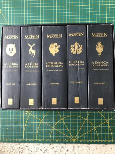 Box Coleção Crônicas de Gelo e Fogo - George R.R. Martin