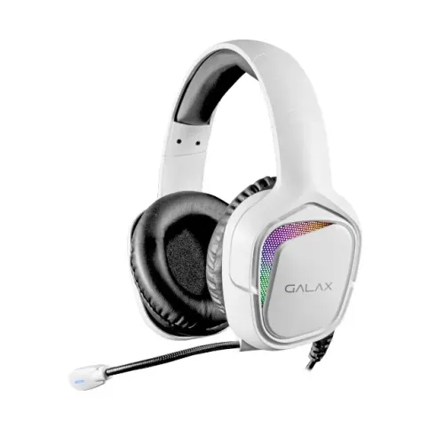 Headset Gamer Galax Sonar 4 White RGB Virtual 7.1 com Software - WZetta