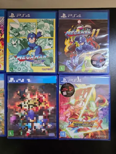 Combo 3 mega man jogos ps4