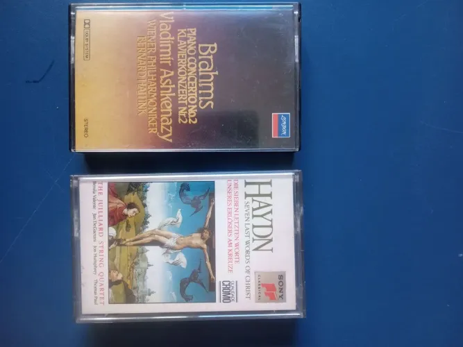 Coleção de fitas K7 de música clássica