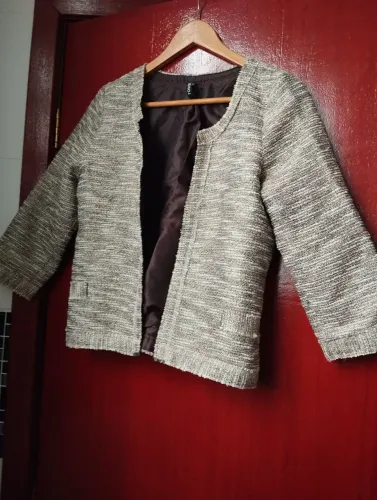 Blazer Tweed Feminino - Elegância e Conforto
