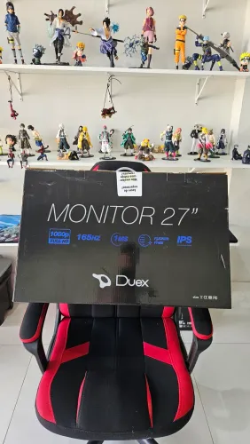 Monitor Gamer Duex, 27 Pol, Full HD, IPS, 165Hz, 1ms, HDR, FreeSync, HDMI, DisplayPort, PC