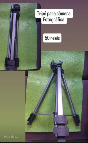 Tripé para Câmera Fotográfica - 50 Reais