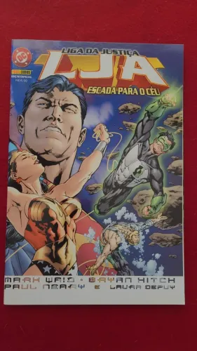 Edição Especial Liga da Justiça - Escada Para O Céu PANINI 2002