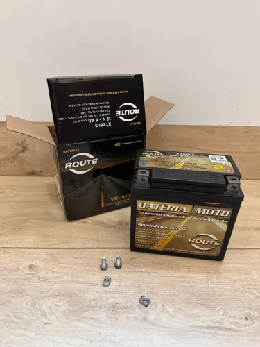 Bateria ROUTE para motos Titan / Fan / Fazer 150 (SEM CARGA)