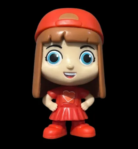 Boneca Gi Luccas Neto, Burguer King, Coleção, Personagem Kawaii TikTok Miniatura 