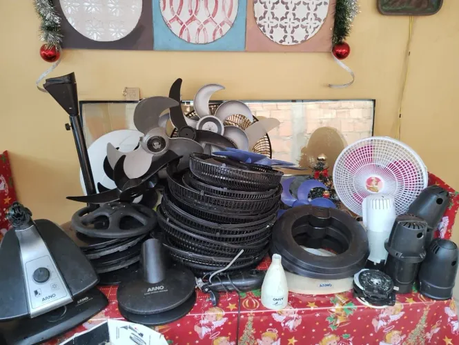VENDO LOTES DE DE PEÇAS DE VENTILADOR 