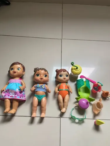 Bonecas Baby Alive - Brinquedos de Banho
