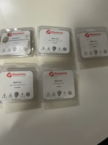 Lote de bico de corte plasma mega plasma 