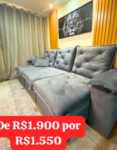 SOFÁ RETRÁTIL E RECLINÁVEL !! Novo direito da Fábrica