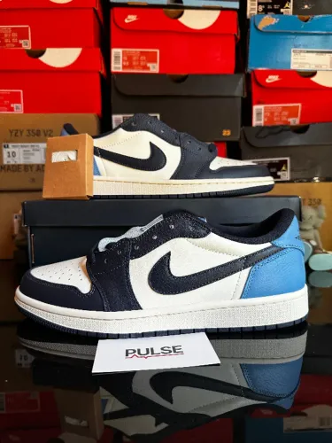Nike Air Jordan 1 Low OG Obsidian - tamanho 41BR, original (894)
