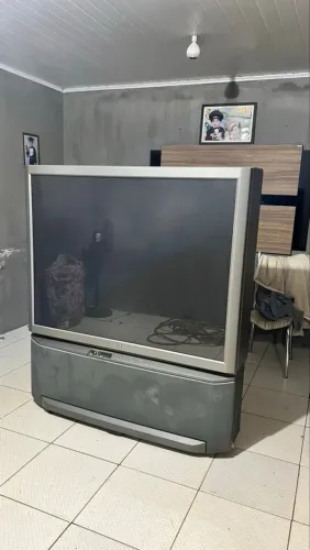 tv sony kp-61sv85t relíquia 61 polegadas funcionando
