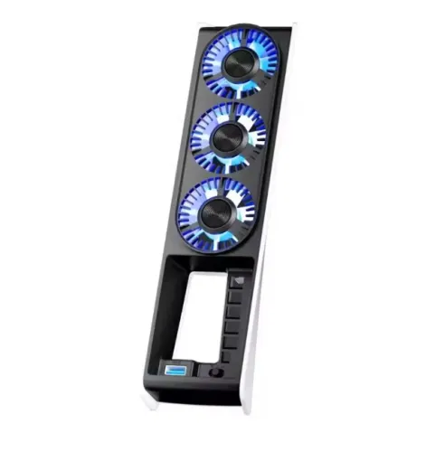 Ventilador Coller Inteligente PS5 Slim com Controle de Temperatura e Baixo Ruído