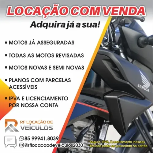 Locação de motos