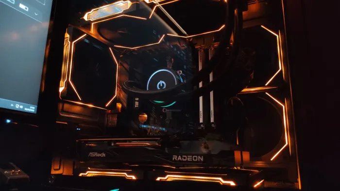 PC Gamer Completo Ryzen 7 e RX 7600 e Tela QuadHD 165Hz