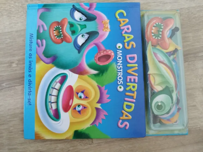 Coleção livros com imãs infantil. Muito divertido. 