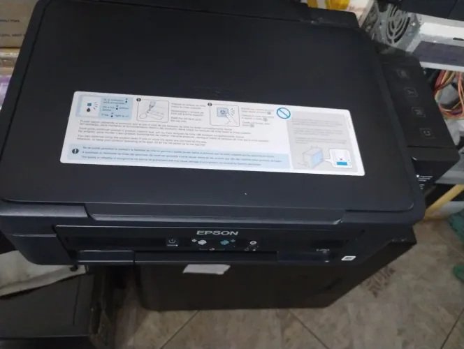 Impressora Epson L210 impressão com cabeça nova
