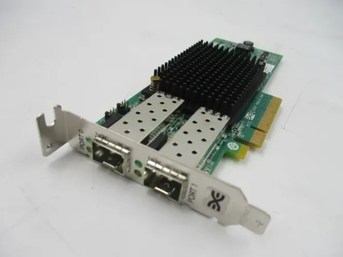 Placa De Rede Sfp Emulex Lpe12002 Hba 8gb 2 Porta