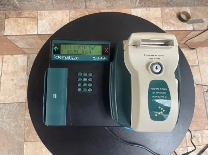 Relogio De Ponto Telemática Modelo Codinrep 2000 Tss, No Estado!