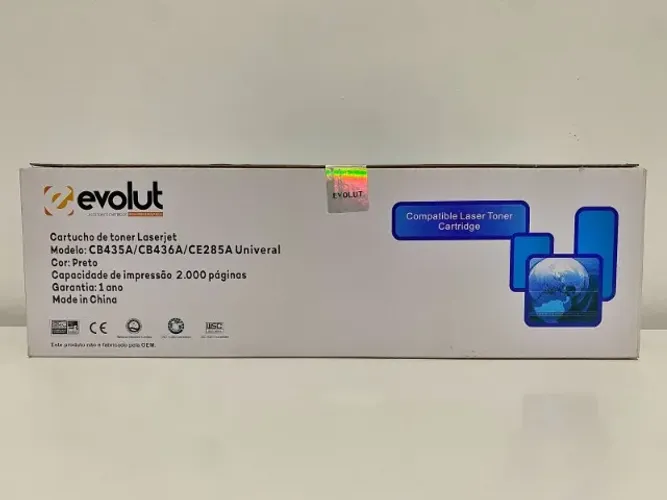 Cartucho Toner HP 35A (Cb435A)/36A (Cb436A)/85A (Ce285A) e Canon 125 - Universal - Compatí