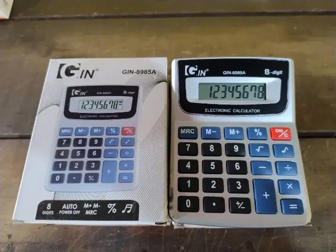 KIT 07 CALCULADORAS DE MESA