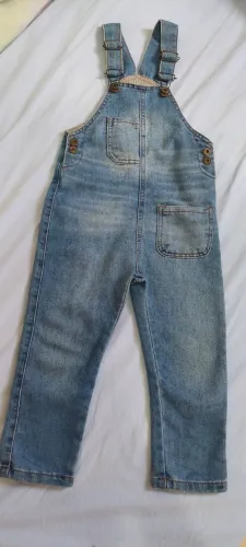 Macacão Jeans Infantil 3 anos