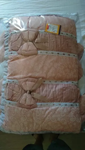 Kit Berço Completo Novo - Proteção e conforto para seu Bebê