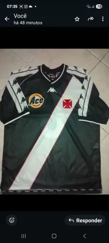Camisa Vasco 99 2000 G