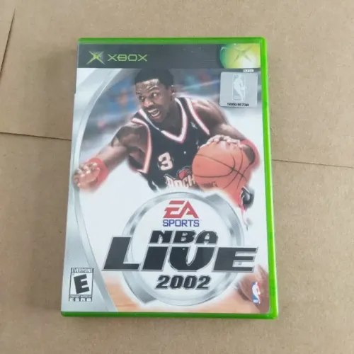 Jogo NBA Live 2002 Original para Xbox Clássico