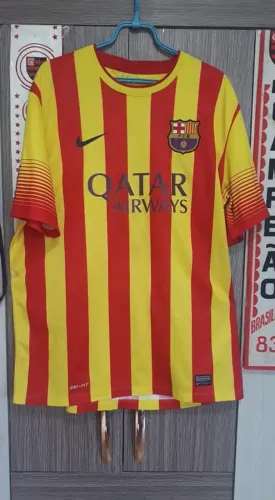 Camisa Barcelona quatar 2013