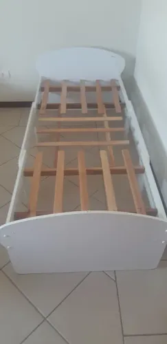 Cama 2 em 1 solteiro e mini cama