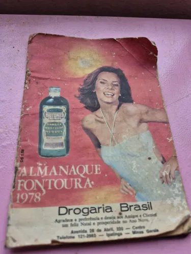 Revista almanaque antigo 1978