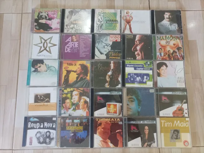 Lote de CDs de música - Diversos artistas