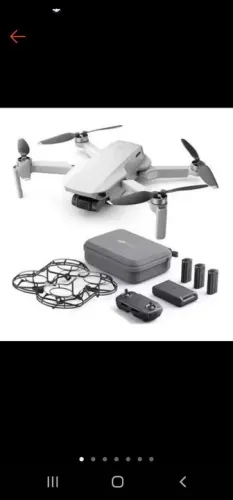 Drone DJI Mini 1 com Combo - Usado - troco por celular S24 ultra 