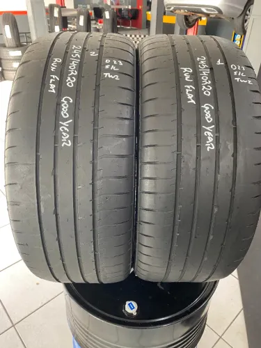 KIT 02 PNEUS 245/40R20 GOODYEAR EAGLE F1 ASYMMETRIC 3 95Y RUNFLAT (USADOS)