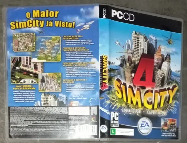 Jogo PC SimCity 4 Deluxe Edition Completo